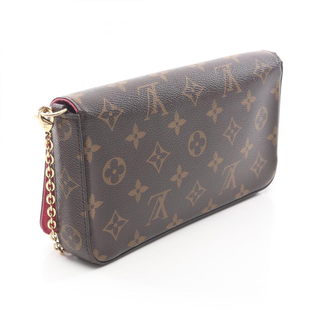 Louis Vuitton Multicolor Bag Pochette Shoulder Brown Felicie Vivienne
